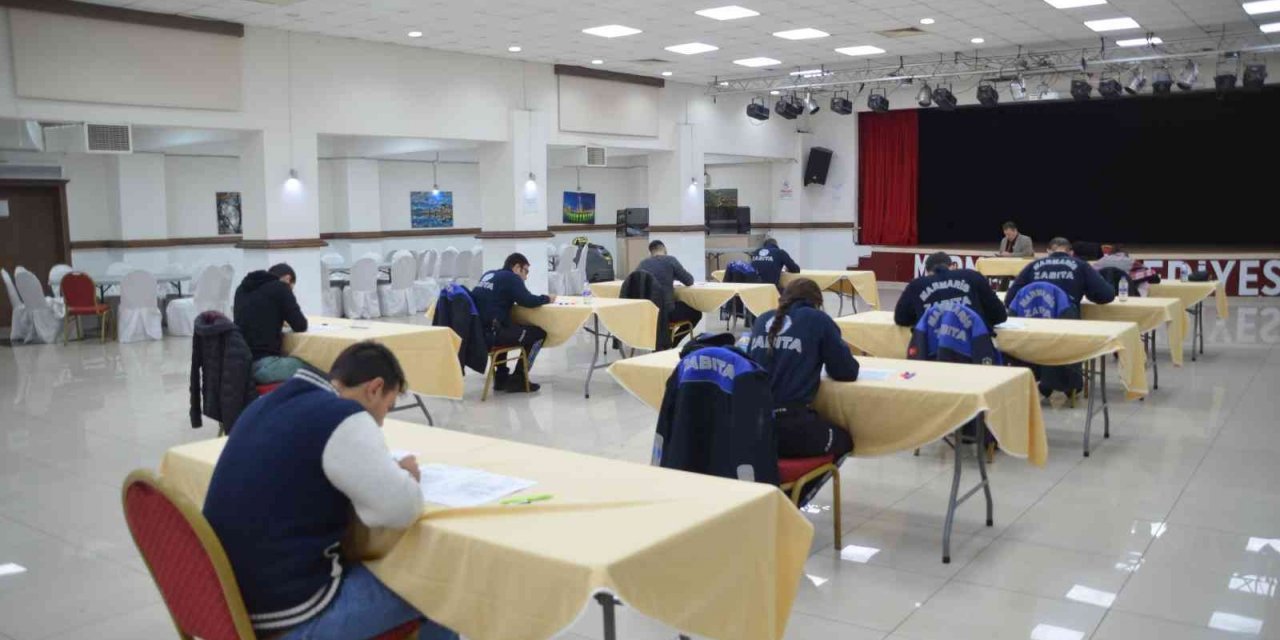 Marmaris’te aday memurlara temel eğitim sınavı