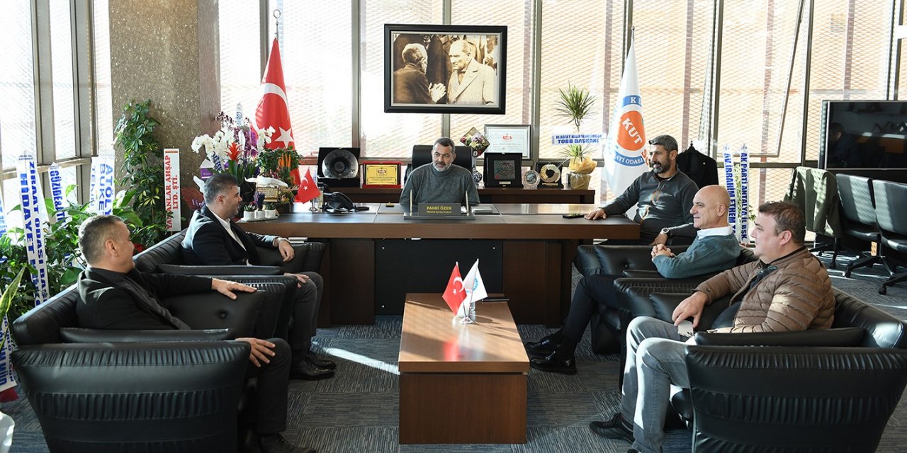 ATSO heyeti afet bölgesinde