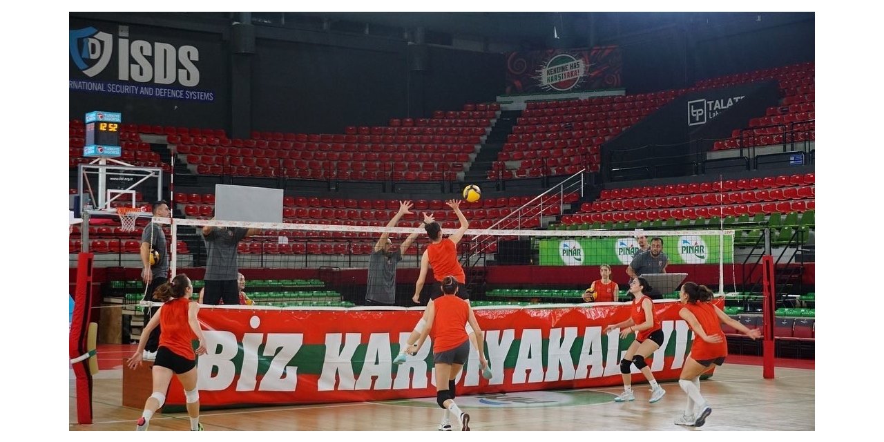 KSK Voleybol, Yeşilyurt maçının hazırlıklarına başladı