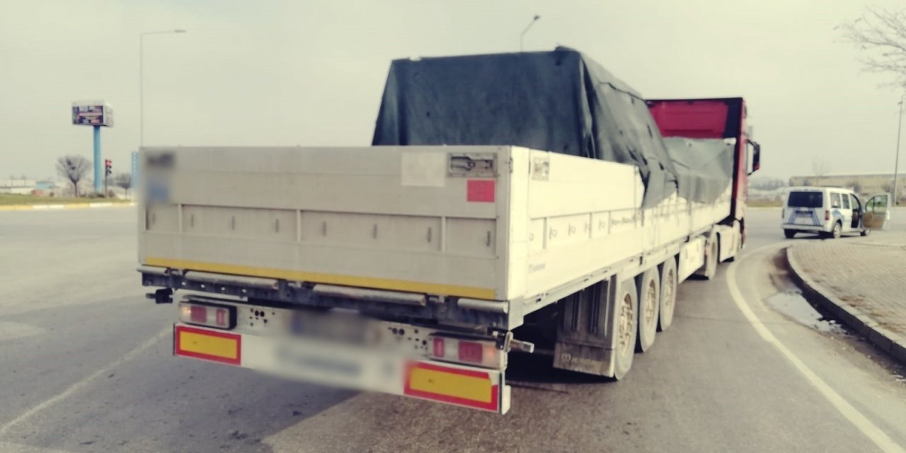 Ağır tonajlı araç sürücülerine yönelik denetim