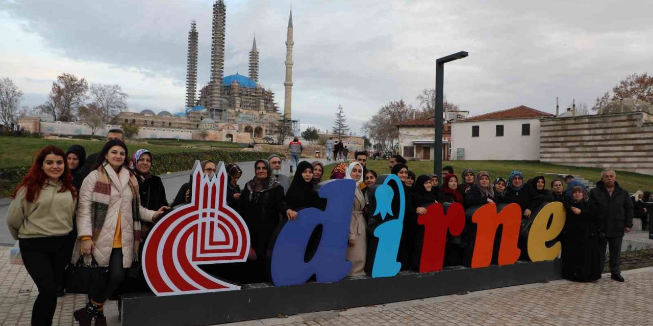 Esenler sakinlerinden Edirne ziyareti