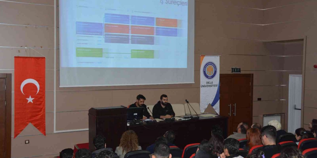 Dicle Üniversitesinde ’Siber Güvenlikte Kariyer’ konferansı