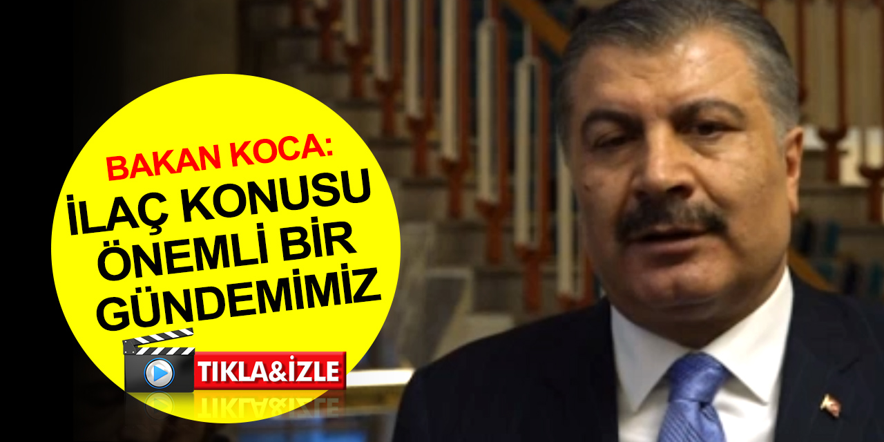 Bakan Koca’dan ilaç sıkıntısı açıklaması! 'Bir çabamız var' dedi ve tarih verdi