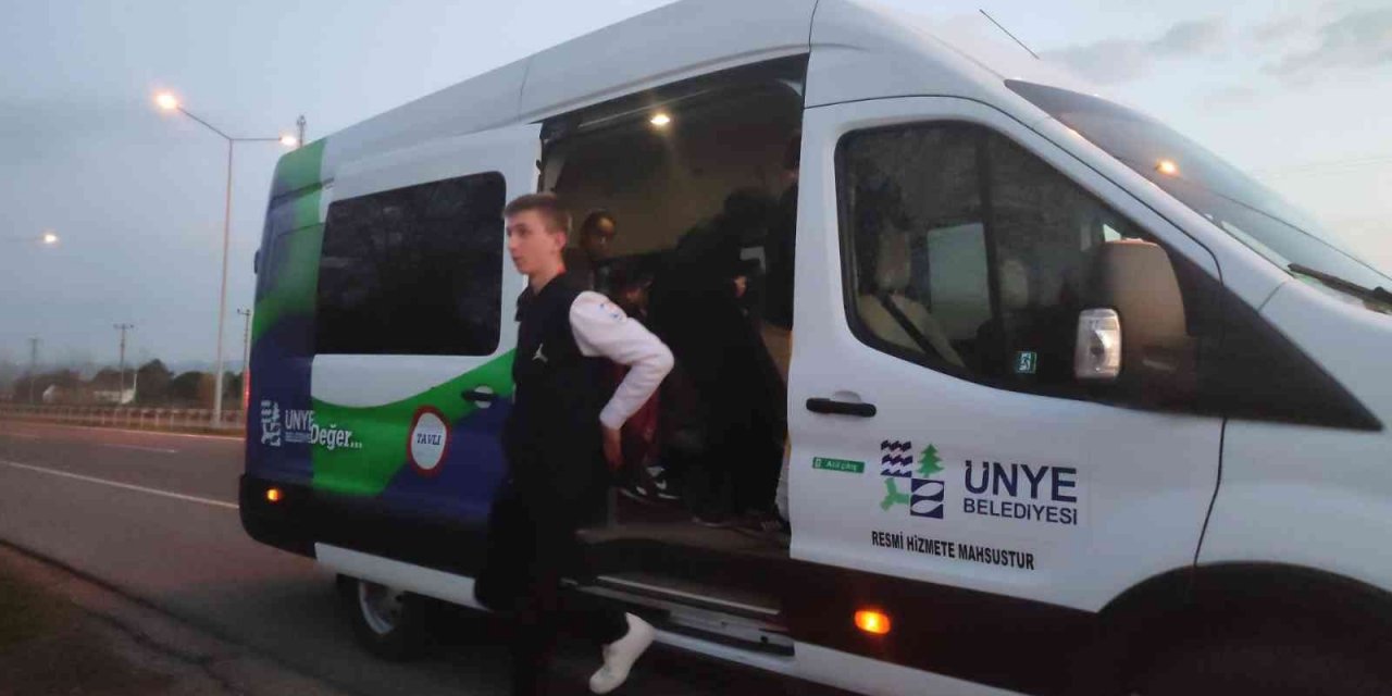 Ünye Belediyesi’nden amatör spora destek