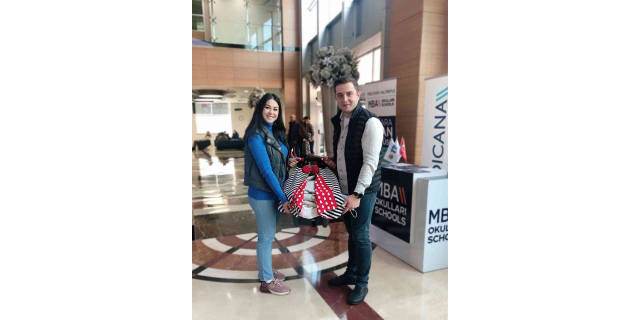 Doğa bebek 82 günlük savaşı kazanarak hayata tutundu