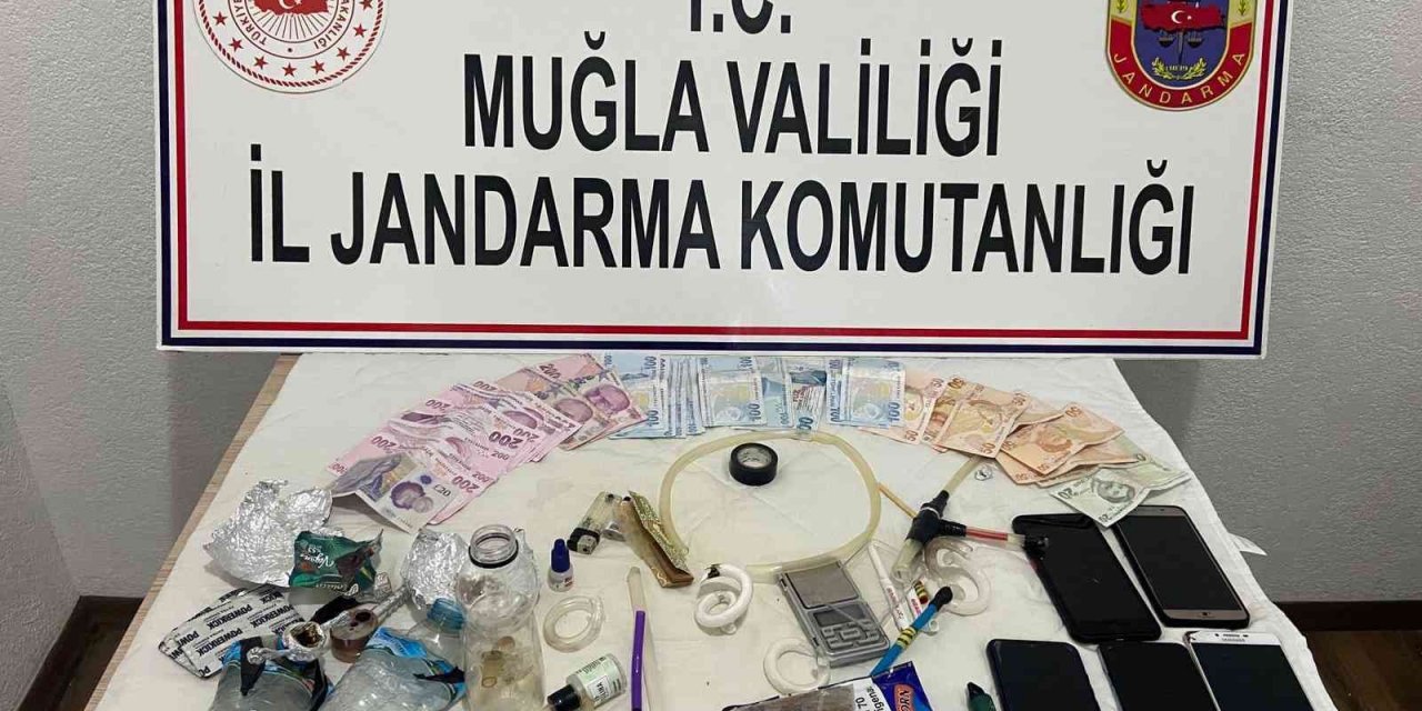 Jandarmadan Marmaris’te uyuşturucu operasyonu