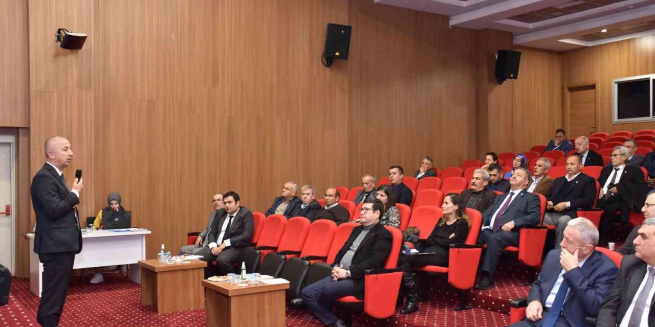 Tarımsal kuraklık kriz merkezi toplantısı