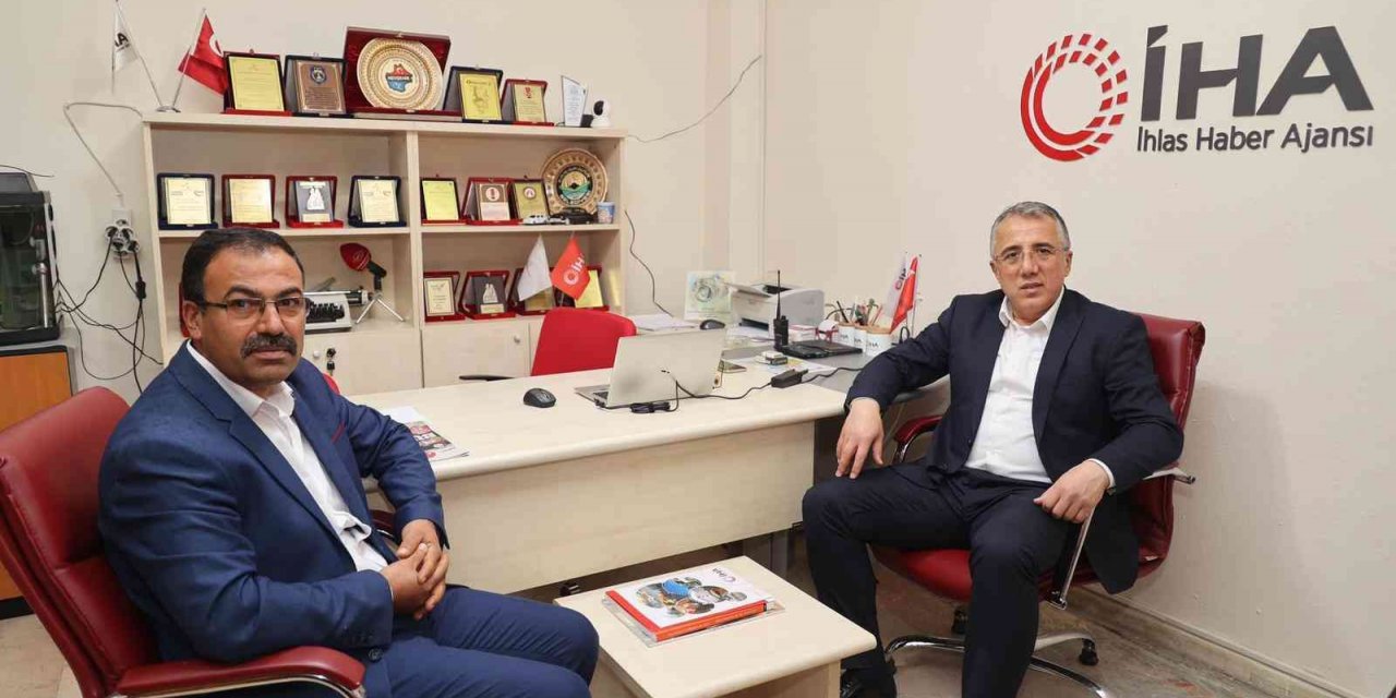 Başkan Savran’dan İHA’ya ziyaret