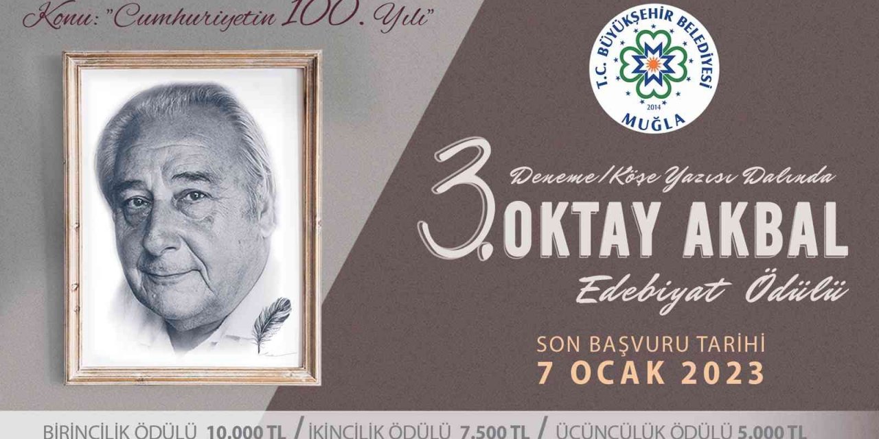 Oktay Akbal Edebiyat ödülü başvurusu 7 Ocak’ta sona eriyor