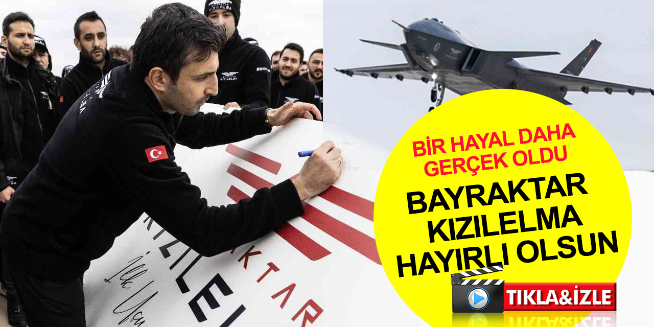 Türkiye'nin gurur günü! Bayraktar KIZILELMA gökyüzüyle buluştu