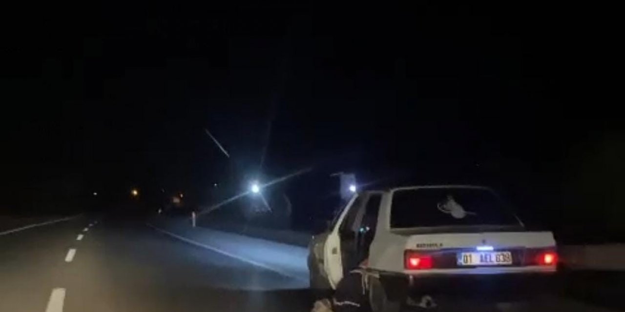 Adana’da yürekleri ağza getiren görüntü