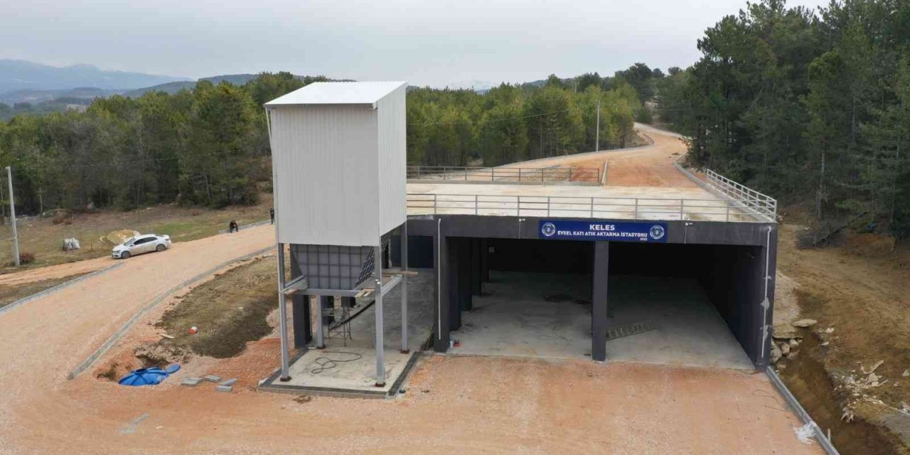 Bursa Keles’te toplanan evsel atıklardan elektrik üretiliyor