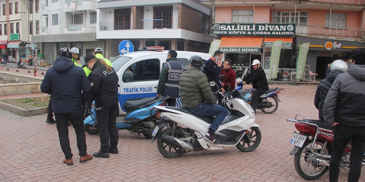 Kula’da drone destekli uygulamalar devam ediyor