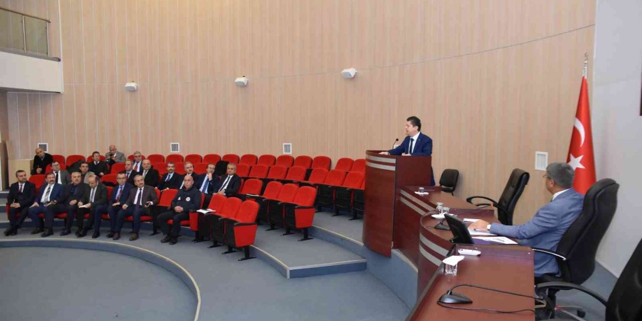İl İdare Şube Müdürleri Toplantısı yapıldı