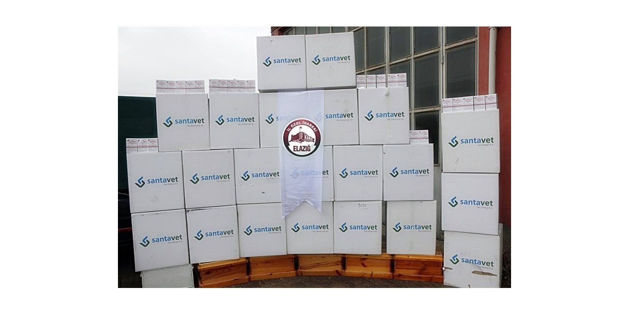 Elazığ’da arıcılara ilaç desteği sağlandı