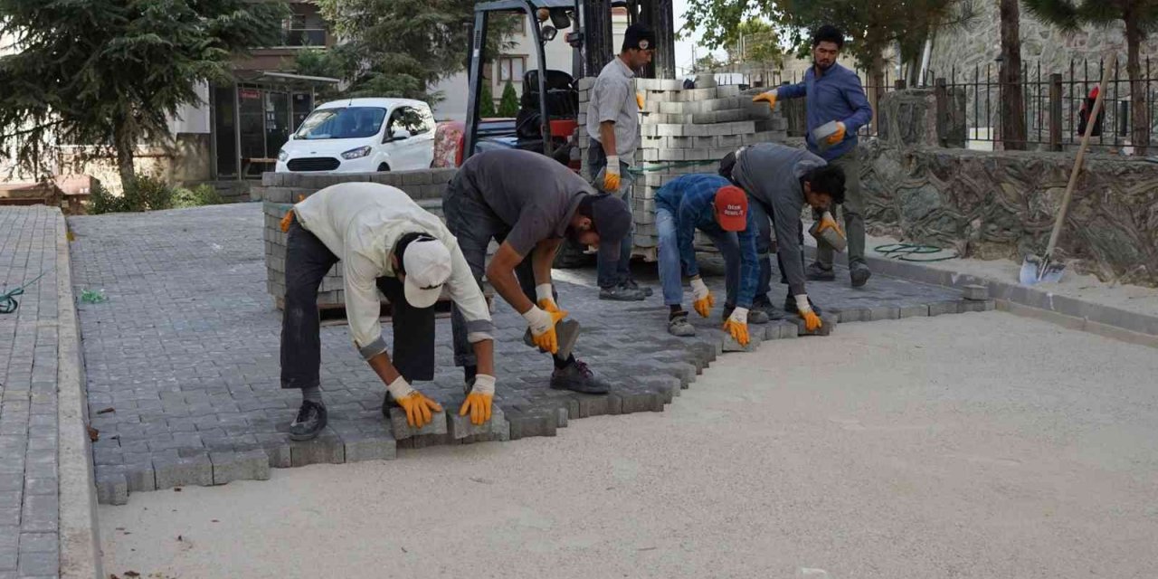 Gemlik’e 10 bin metrekare parke taşı