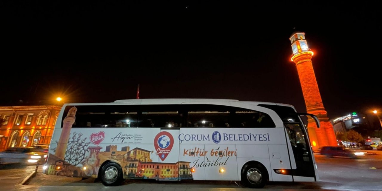 Çorum Belediyesi Tokat’a kültür gezileri düzenliyor