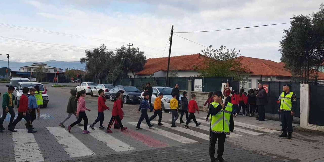 Köyceğizli öğrencilere trafik eğitimi