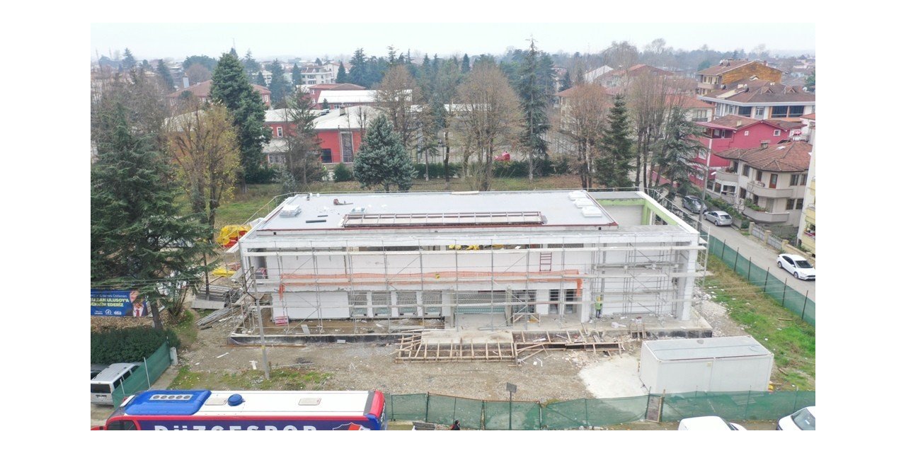 Düzce’nin yeni eğitim yuvasında sona yaklaşıldı