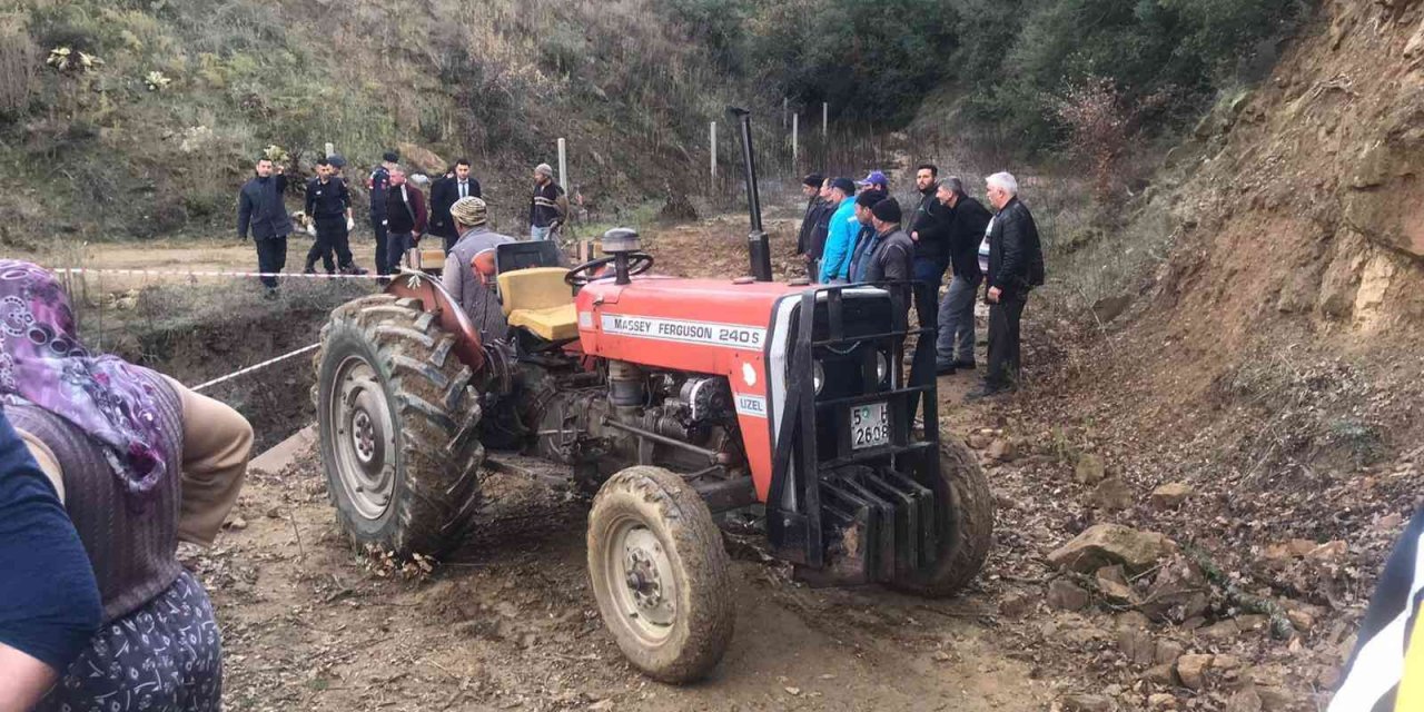 Sarıgöl’de traktör kazası: 1 ölü