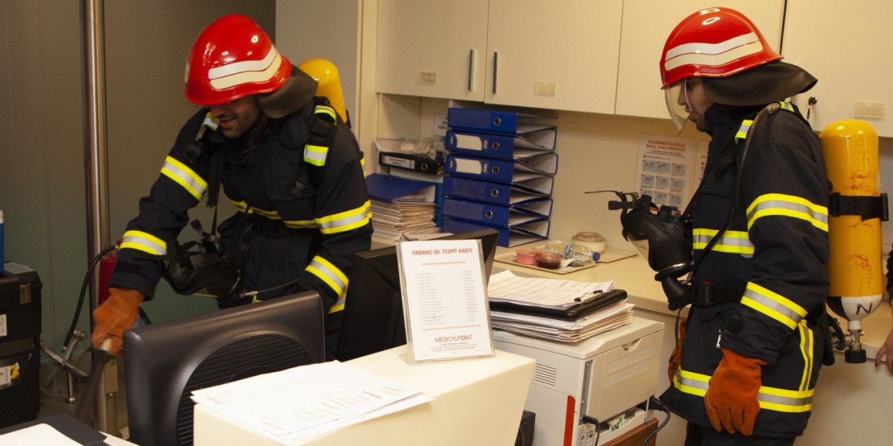 Medical Point’te gerçeği aratmayan tatbikat