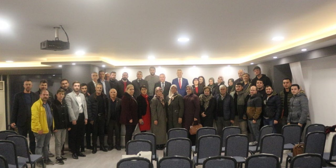 Cumhur İttifakı Odunpazarı teşkilâtları bir araya geldi