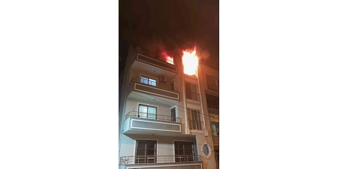 Hatay’da ev yangını: 1 ölü