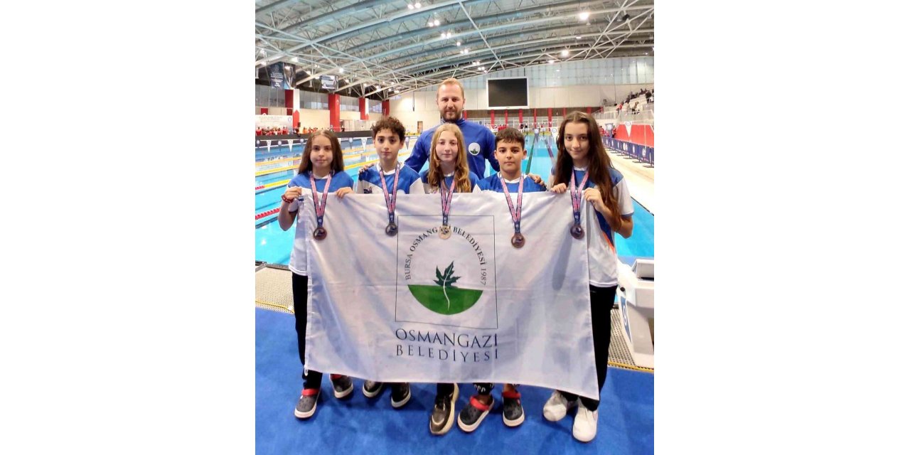 Osmangazili kulaçlar madalyaya doymuyor