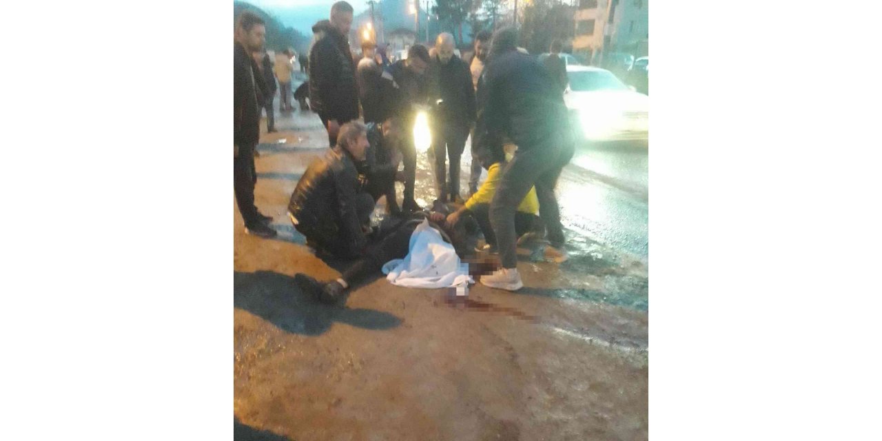 Ordu’da otomobil ile motosiklet kafa kafaya çarpıştı: 2 yaralı