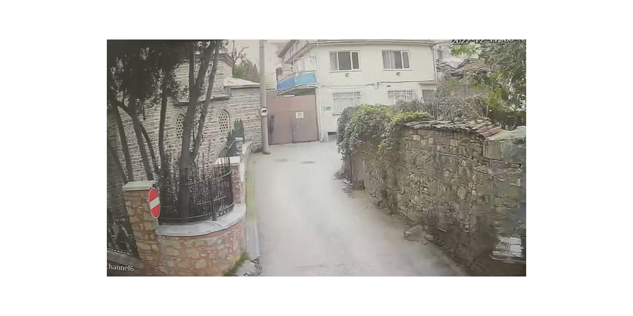 Bursa’da caminin kurşun levhalarını böyle çaldı