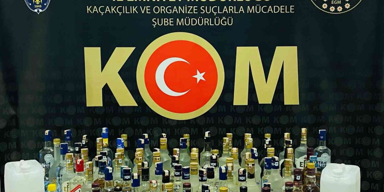 Bilecik’te kaçak içki operasyonu