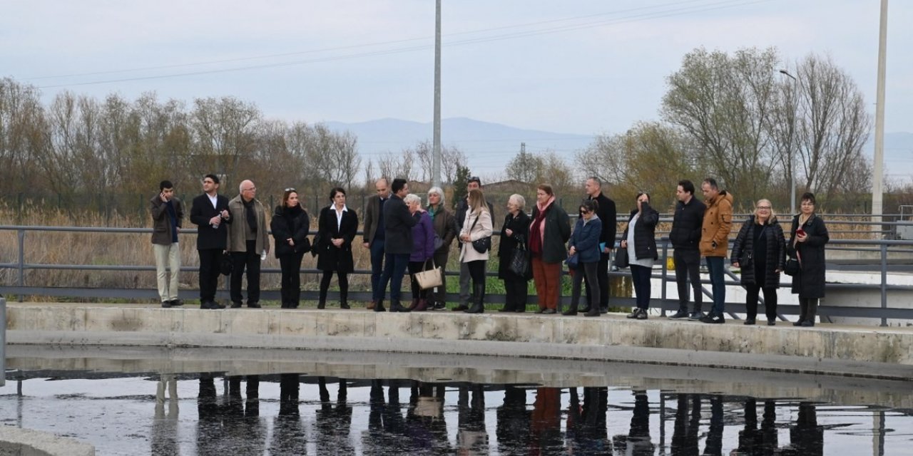 GEMA Vakfı Salihli Atıksu Arıtma tesisini gezdi