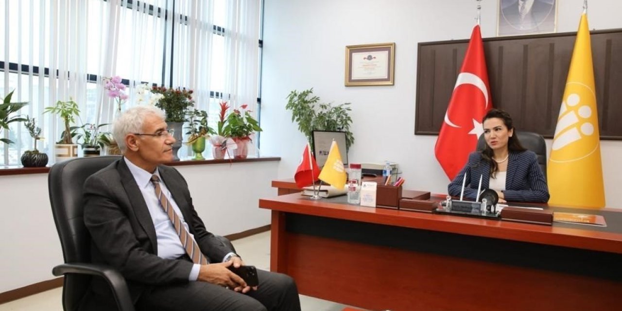 Güder’den Prof. Dr. neslihan Şimşek’e ziyaret