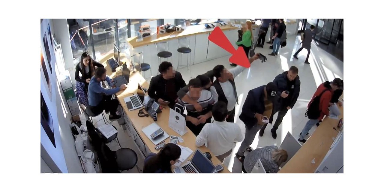 Batum’da Apple mağazasından iphone hırsızlığı: Mağaza ’Türk vatandaşı’ dedi, bin dolar ödül koydu