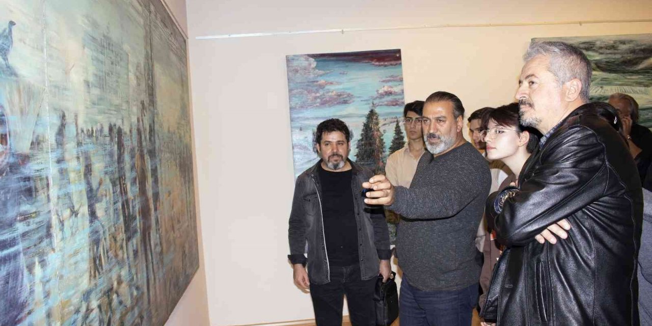 SANKO’da "Görünürler" resim sergisi devam ediyor