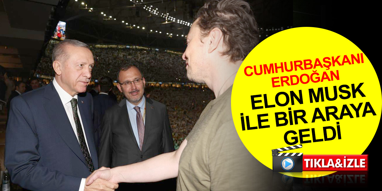 Cumhurbaşkanı Erdoğan Katar'da Elon Musk ile bir araya geldi