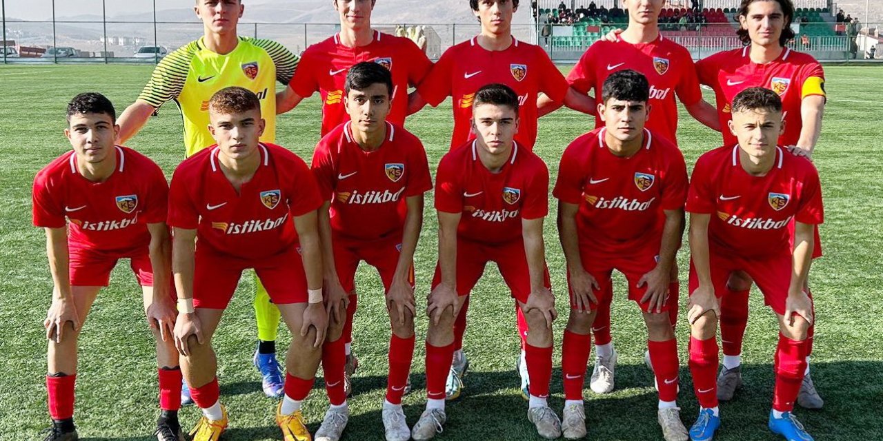 U17 Gelişim Ligi 2. Grup: Kayserispor: 0 - Antalyaspor: 0
