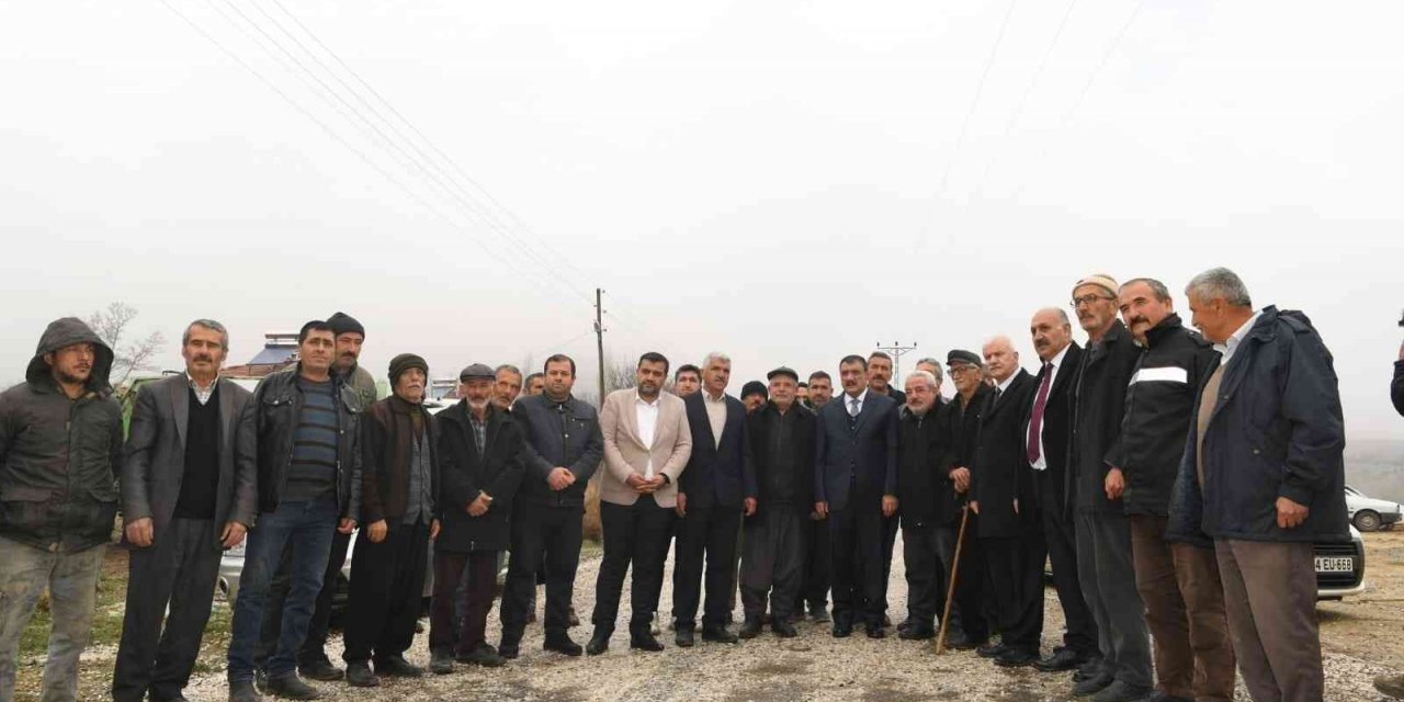 Gürkan, vatandaşlarla bir araya geldi