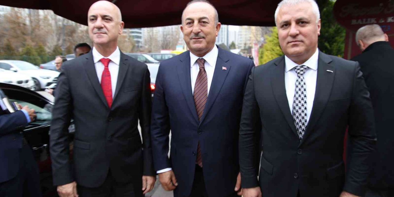 Bakan Çavuşoğlu, ALTSO heyetini kabul etti
