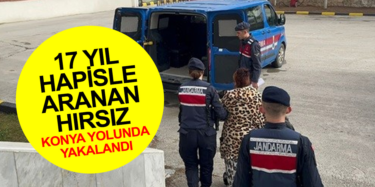 Eskişehir'de baz istasyonu soyan ve 17 yıl hapisle aranan hırsız Konya’ya gelirken yakalandı