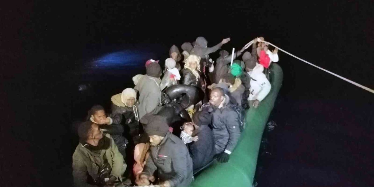 Muğla’da 88 düzensiz göçmen kurtarıldı