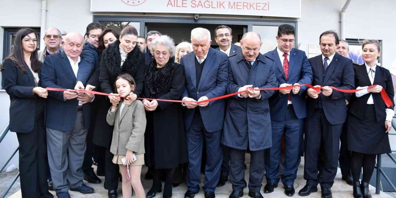 Kırkağaç Gelenbe İsmail Barış Aydın Aile Sağlığı Merkezi açıldı