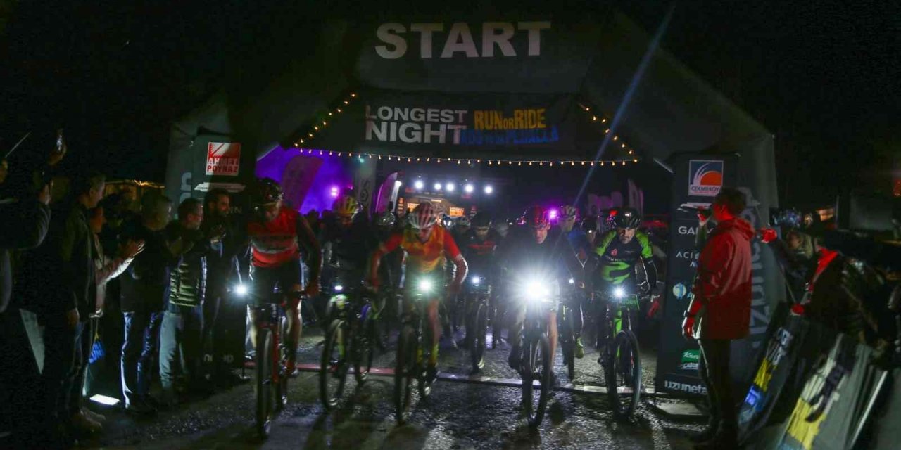 Çekmeköy’de zorlu parkur ve soğuk havada kıyasıya mücadele