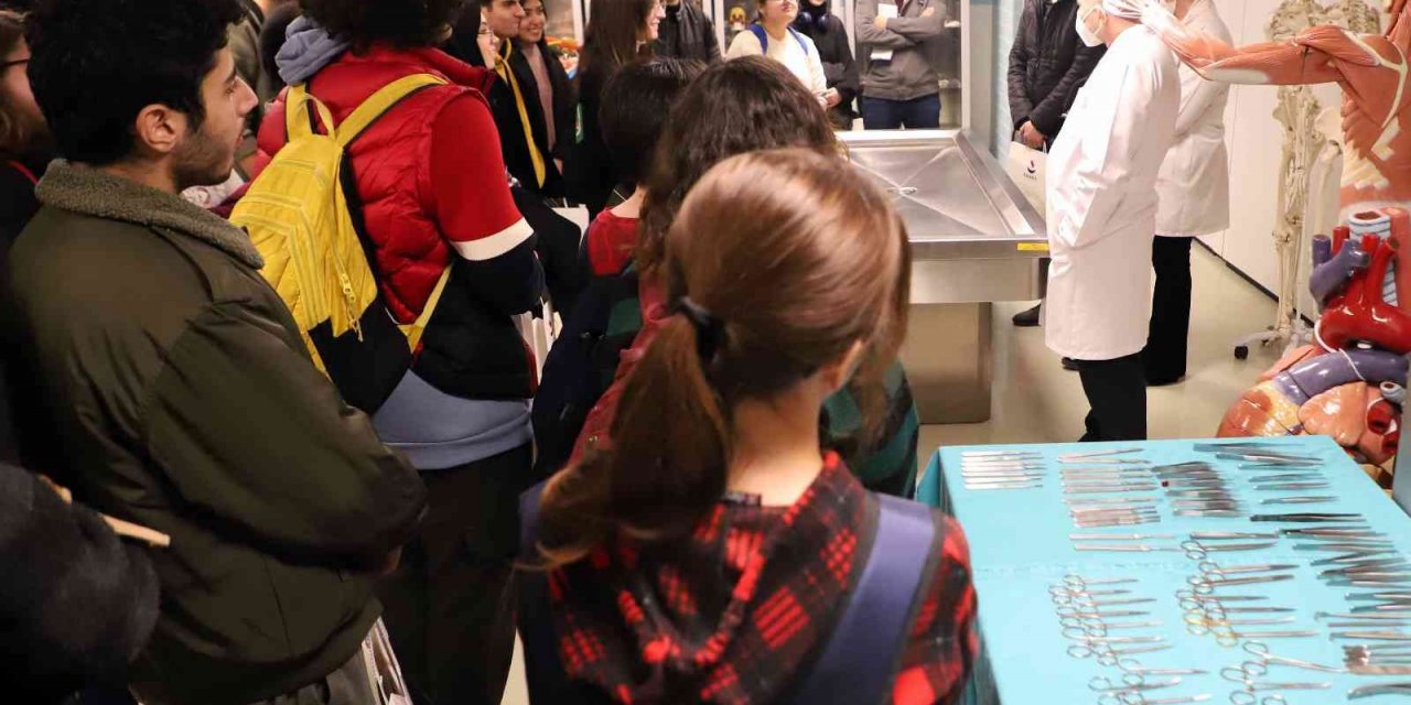 TOBB Fen Lisesi öğrencileri SANKO Üniversitesi’nde intörnlük ile ilgili bilgi aldı