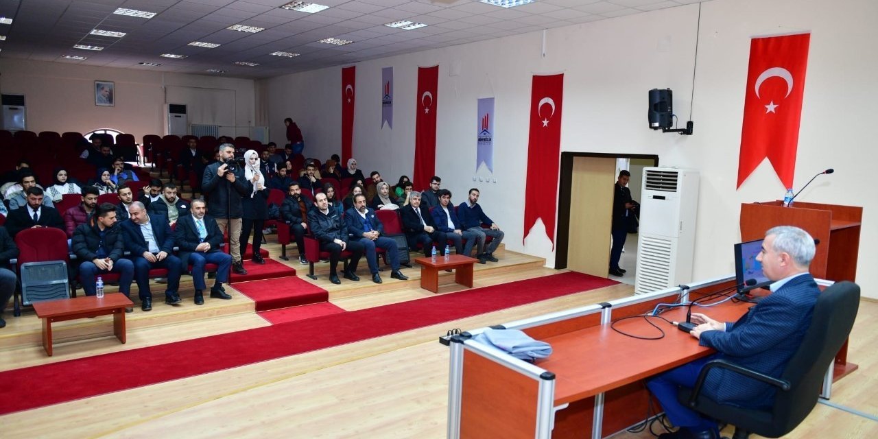 Çınar’dan öğrencilere tavsiyeler