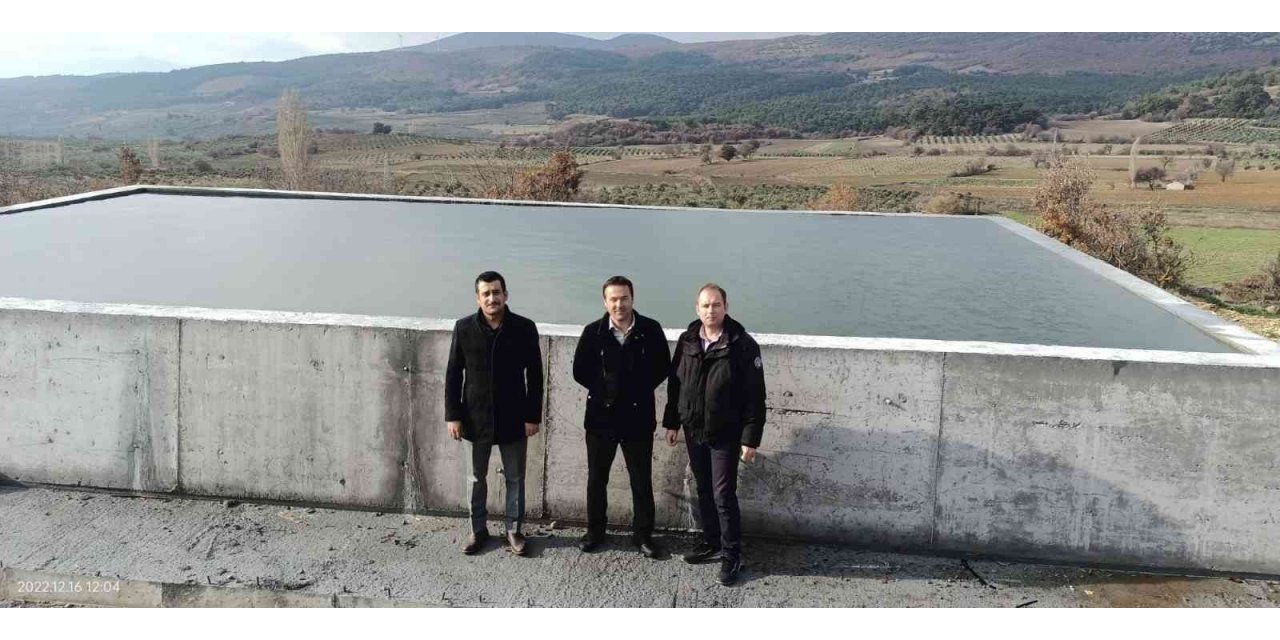 Kırkağaç Halkaavlu’ya tarımsal sulama havuzu kazandırıldı