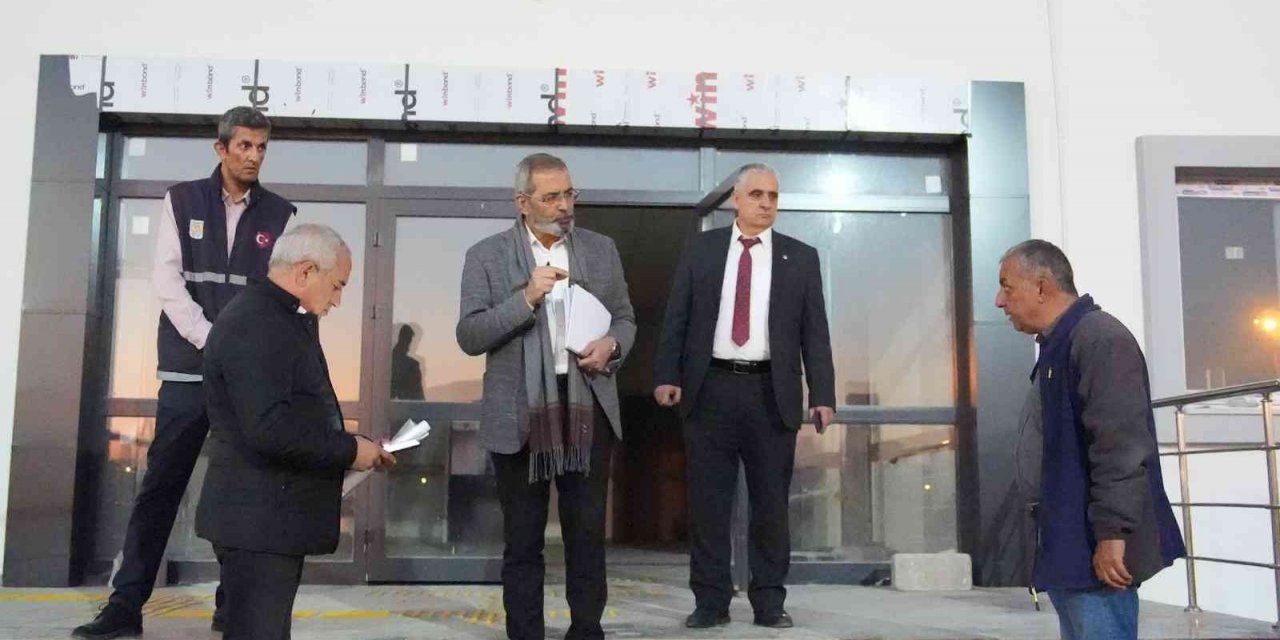 Bozdoğan, tamamlanan ve devam eden proje alanlarını inceledi