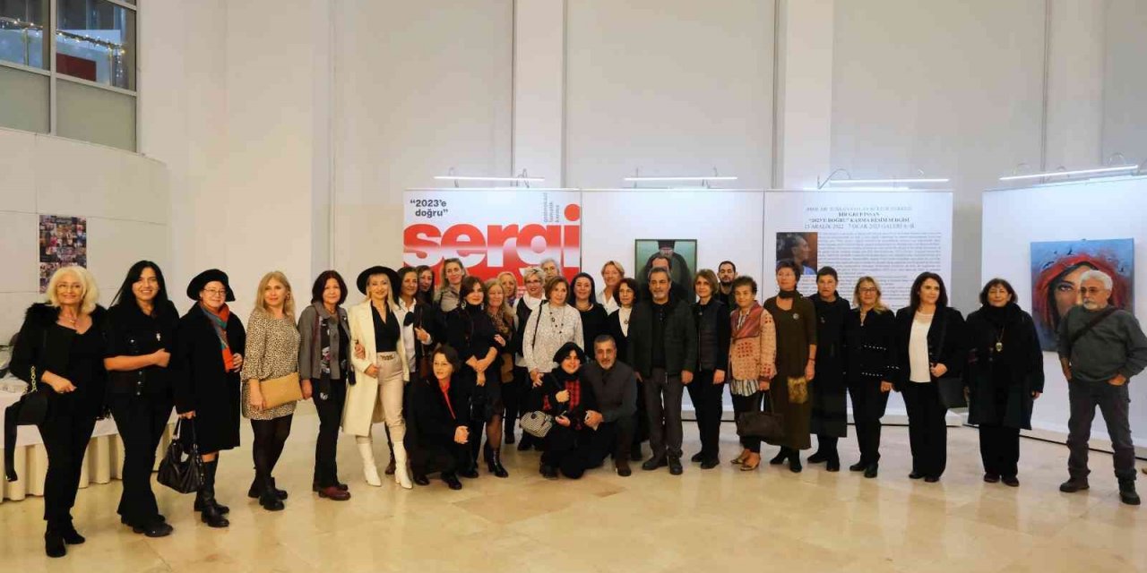 Maltepe’de 80 sanatçıdan Cumhuriyet’in 100.yılına özel sergi