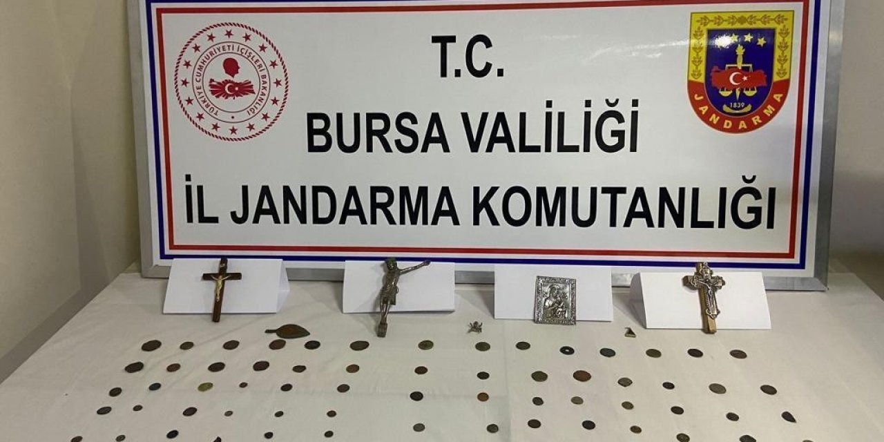Jandarmadan tarihi eser kaçakçılarına darbe