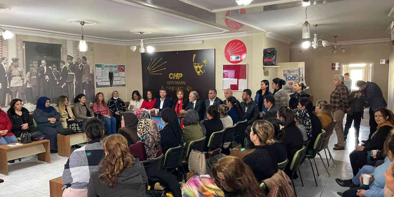 Milletvekili Tutdere, bütçe görüşmelerinin ardından Adıyamanlılarla bir araya geldi